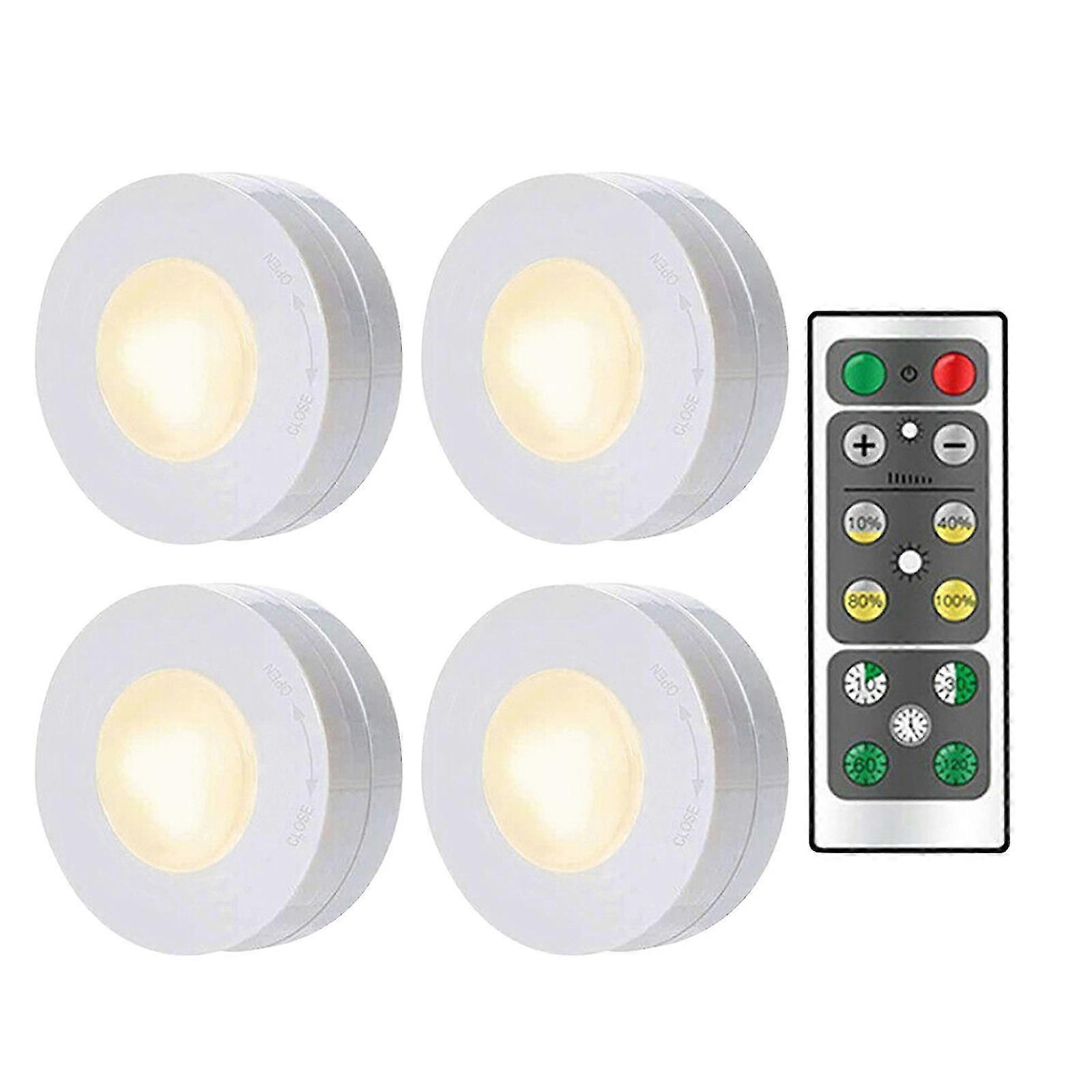 Dimmerazione Timing Cabinet Light Wireless Remote Control Cabinet Light Luce notturna - Image 1