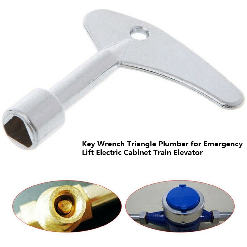 1PC Triangular Key Garbage Can Container Key Inside Triangular Control Cabinet - Image 1