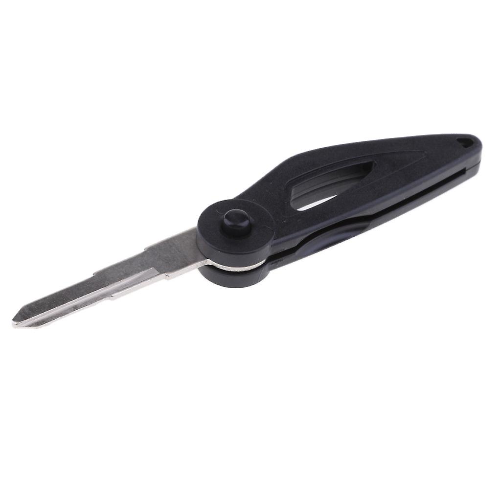 Universal Motorcycle Folding Key Shell Uncut Key Embryo Left - Image 1