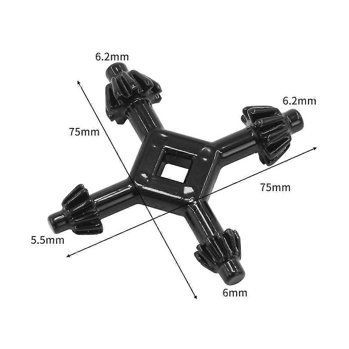 Chuck Key 4 In 1 Drill Chuck Key, Chuck Key per Drill Press Professional Master Chuck Key Universal - Image 3