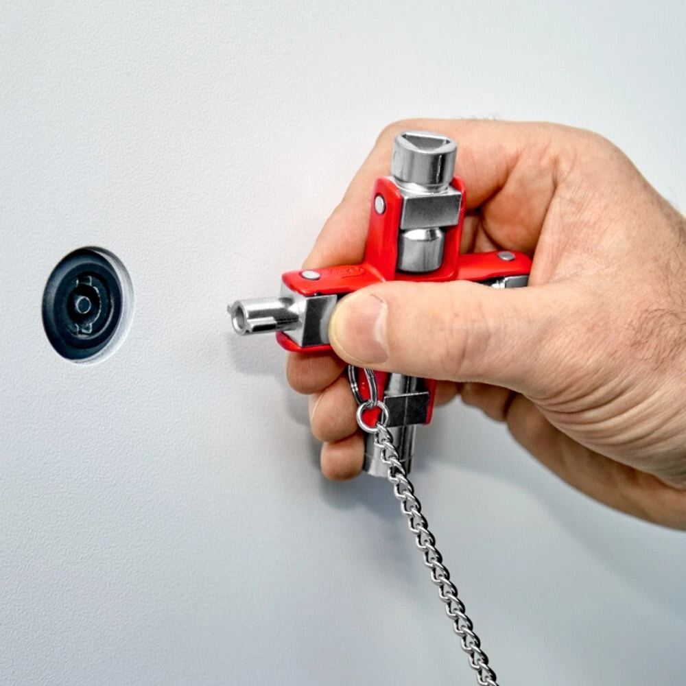 Knipex Universal Control Cabinet Key (Electrical, Plumbing) - 001106 - Image 6