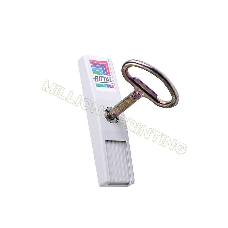 1 jeu pour armoire de commande électrique TS goupille de porte serrure de porte + clé 8611370 TS8611.370 - Image 2