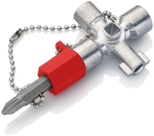 KNIPEX Control Cabinet Key 00 11 02/00 11 03 Popular Schließsyst. Selection - Image 1