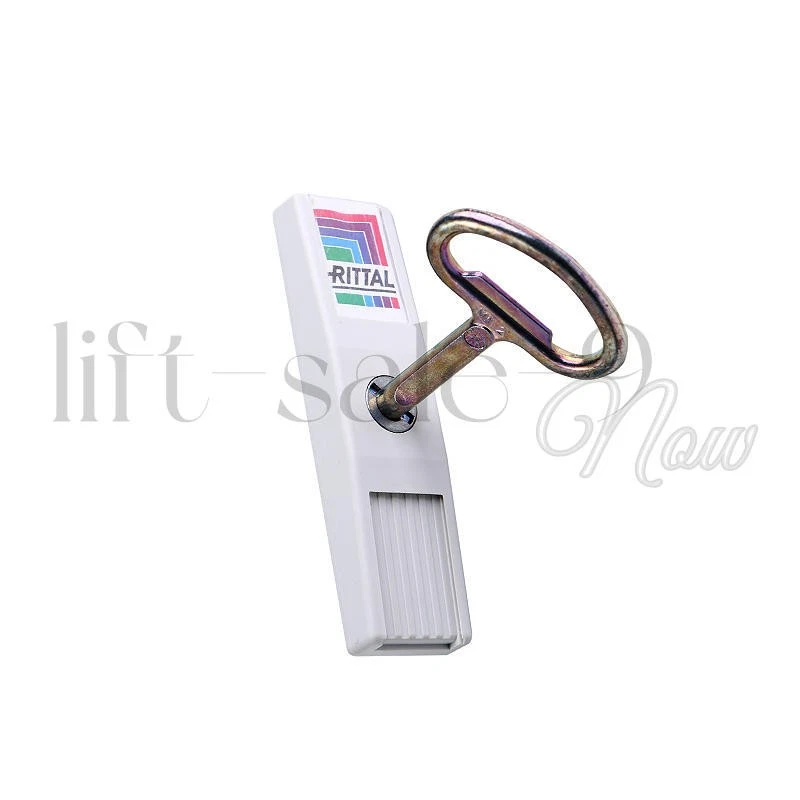 1 jeu TS Armoire de commande électrique goupille de porte serrure de porte + clé 8611370 TS8611.370 - Image 1