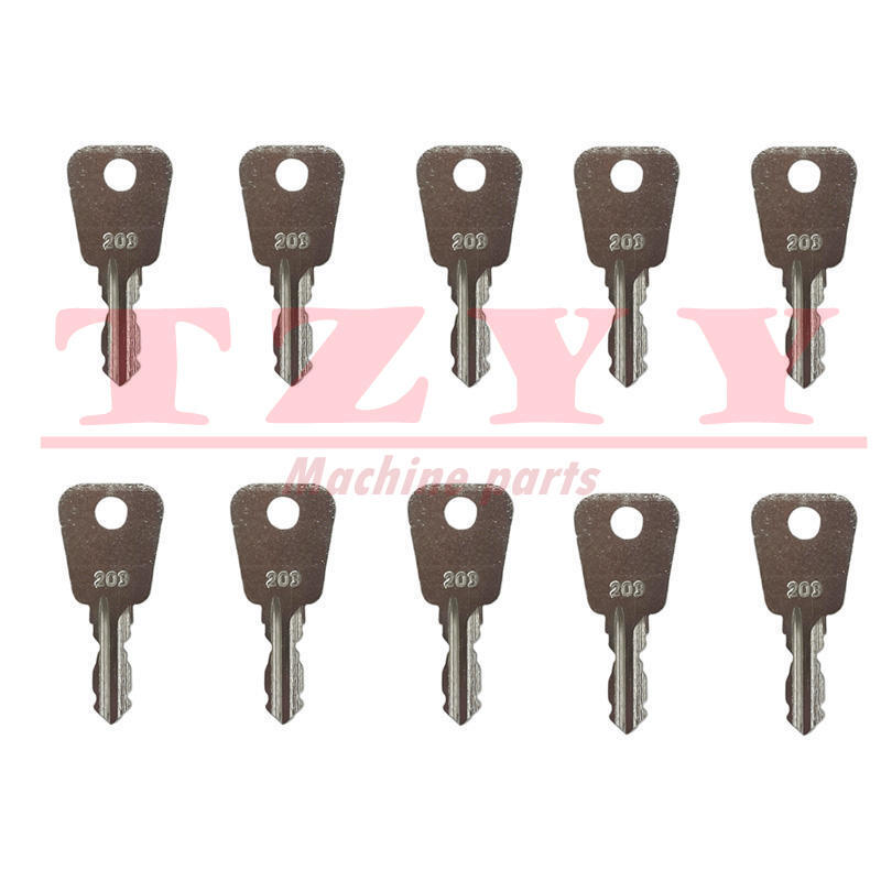 10 pièces pour 3HAC052287-002 Automatique Gear Robot IRC5 Contrôle Cabinet Clé - Image 2