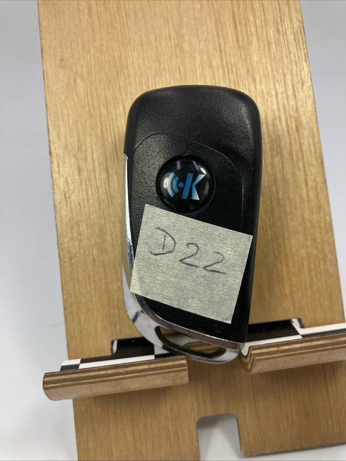 Clé Voiture FOB Universel 3 Boutons Clé à Clapet Télécommande Fonctionnelle Testée Réf: D22 - Image 8