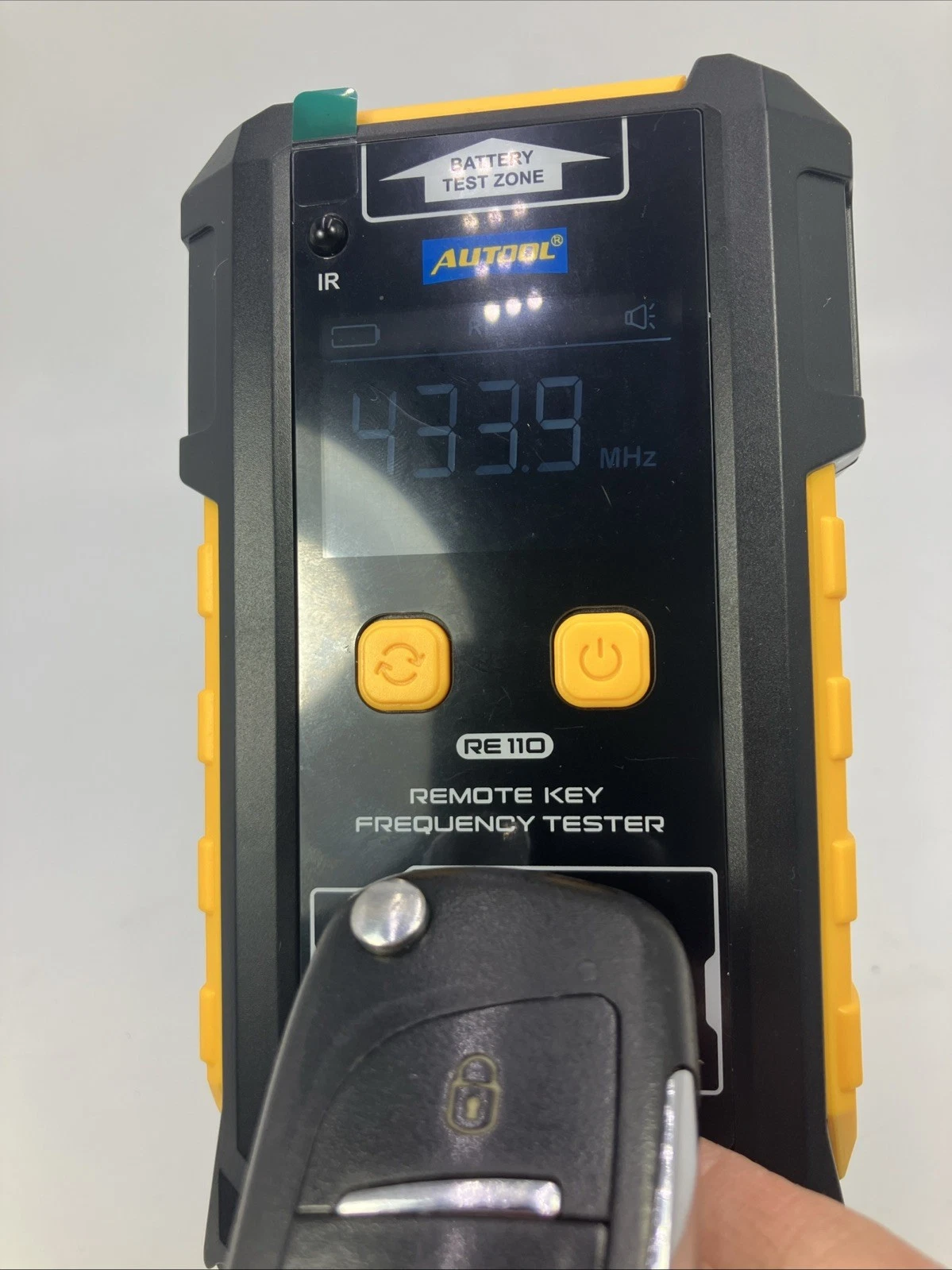 Clé Voiture FOB Universel 3 Boutons Clé à Clapet Télécommande Fonctionnelle Testée Réf: D22 - Image 9