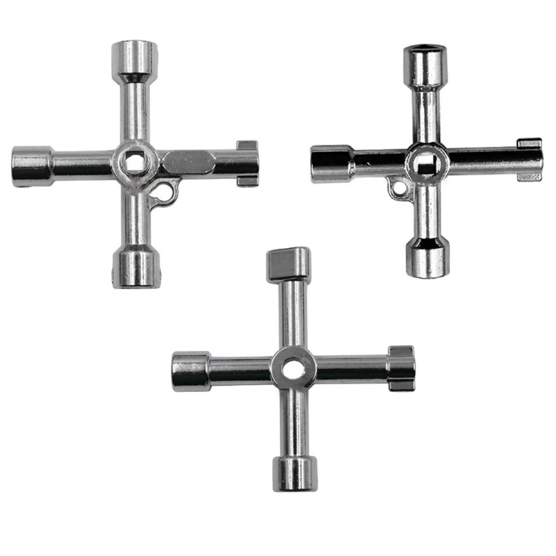 4 Way Key Multi-Functional Utilities Key Wrench Universal Key for Electric  | eBay - Image 2