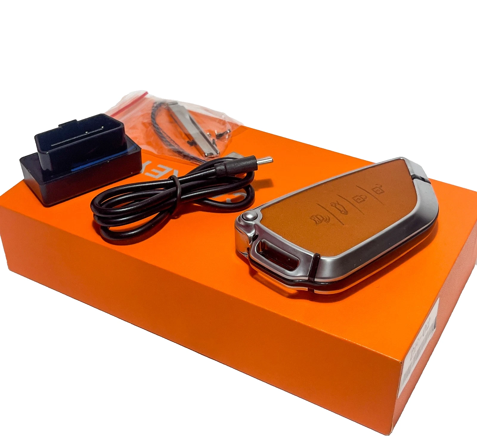 Smart LCD Clé de Voiture Écran Tactile PKE Kit d'Entrée Sans Clé Adaptateur OBD Universel Fob - Image 13