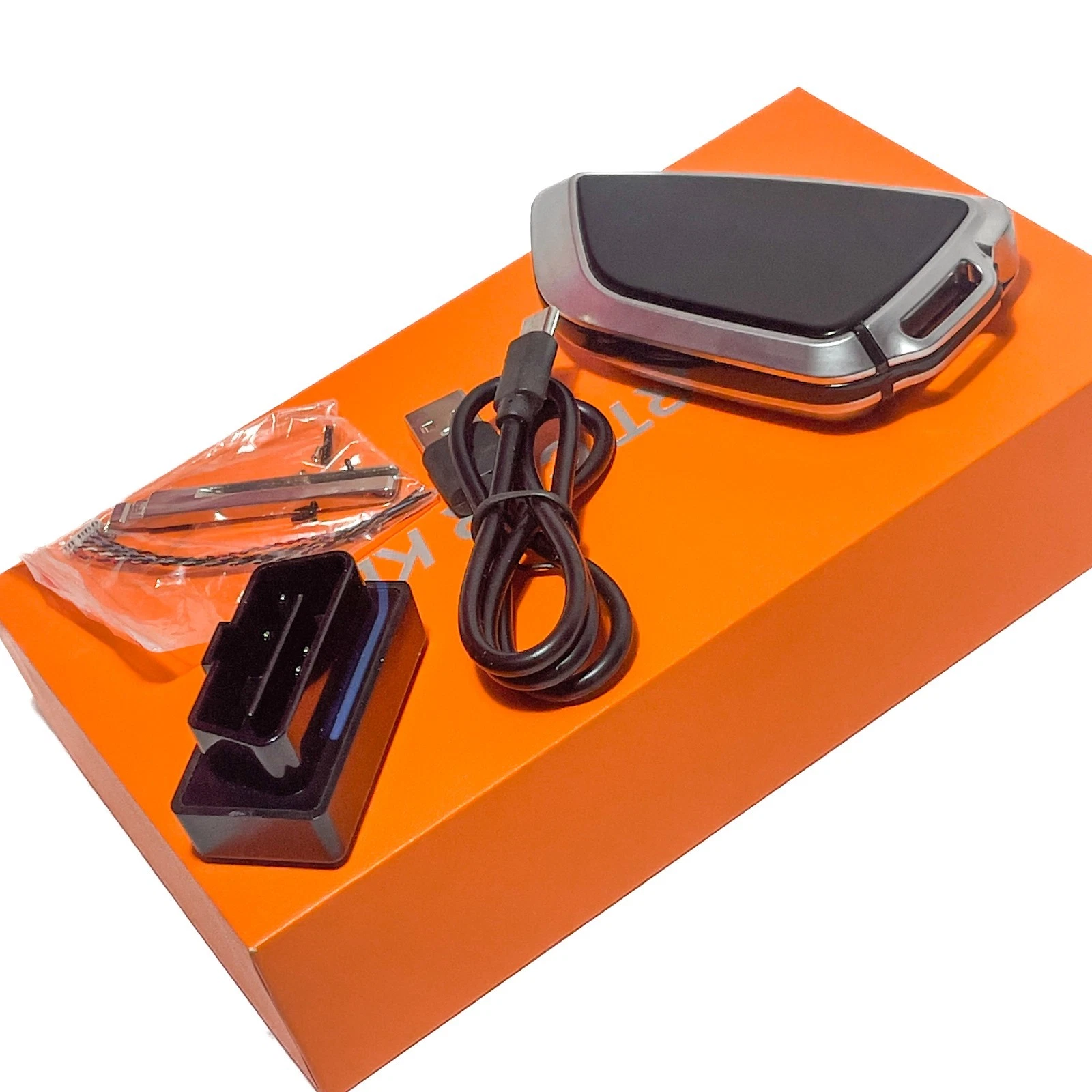 Smart LCD Clé de Voiture Écran Tactile PKE Kit d'Entrée Sans Clé Adaptateur OBD Universel Fob - Image 18