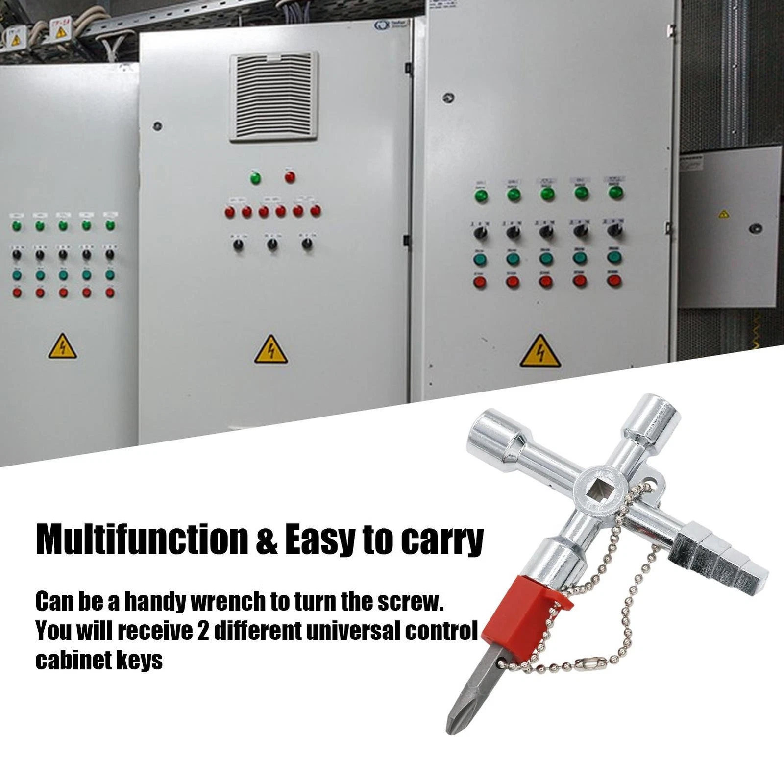 4 In 1 Universal Key Fire Brigade Construction Keys Multi-Functional Universal  | eBay - Image 12