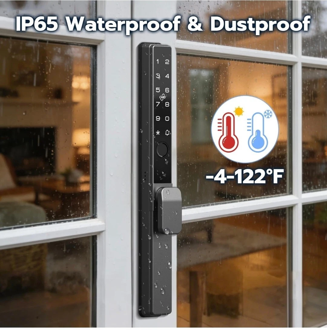 Serrure de porte coulissante, serrure de porte intelligente - Image 7