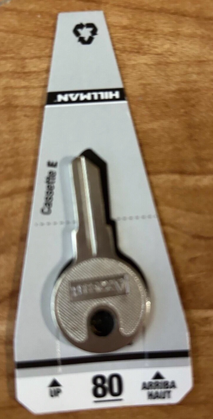 Clé universelle vierge HILLMAN KeyKrafter maison/bureau 80 - quantité 2 - Image 1