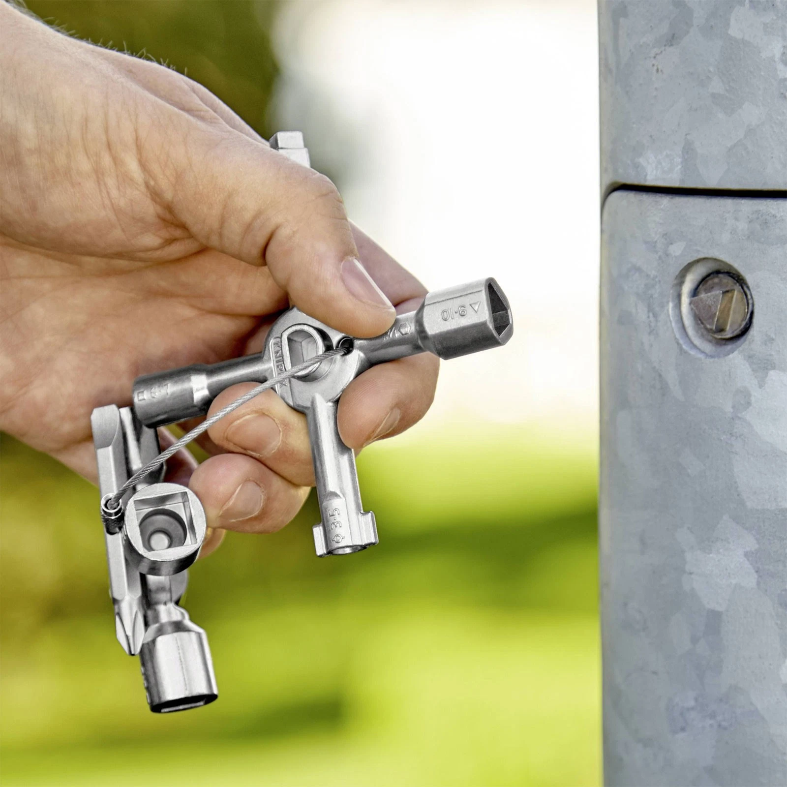 KNIPEX TwinKey For All Standard Cabinets And Shut-off Systems - Image 3