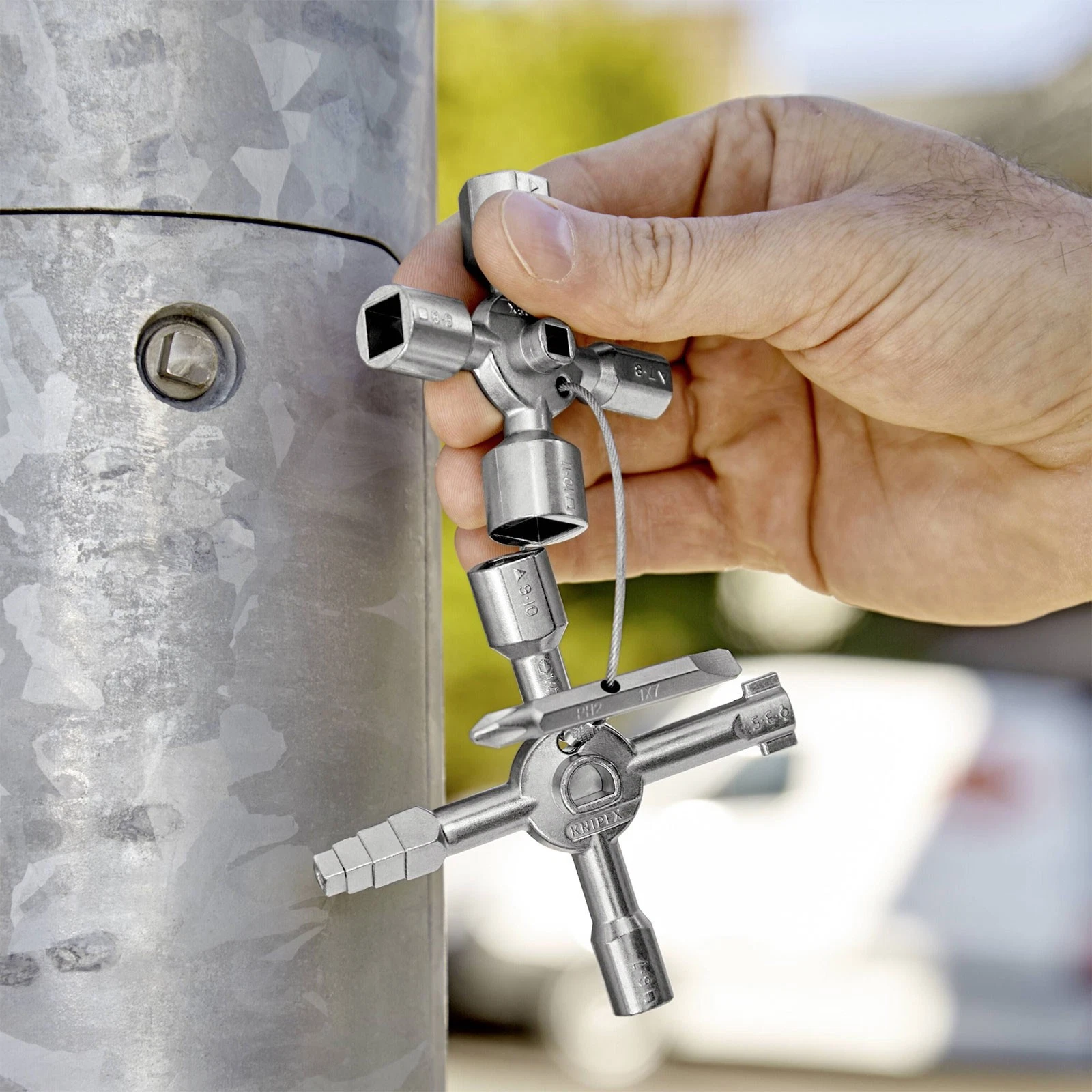 KNIPEX TwinKey For All Standard Cabinets And Shut-off Systems - Image 2