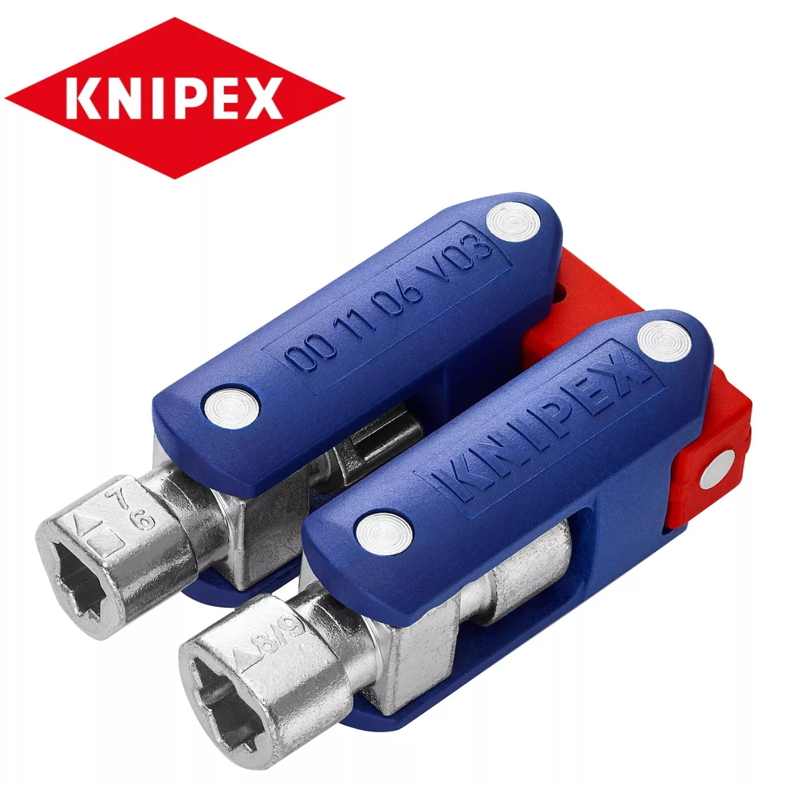 Knipex Universal Double Joint Control Utility Gas Cabinet Key Tool 00 11 06 V03 - Image 1