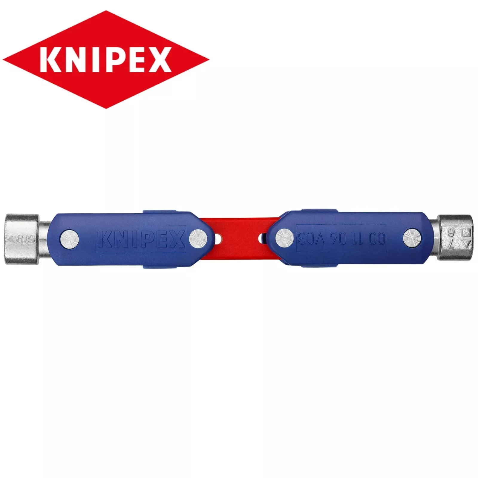 Knipex Universal Double Joint Control Utility Gas Cabinet Key Tool 00 11 06 V03 - Image 4