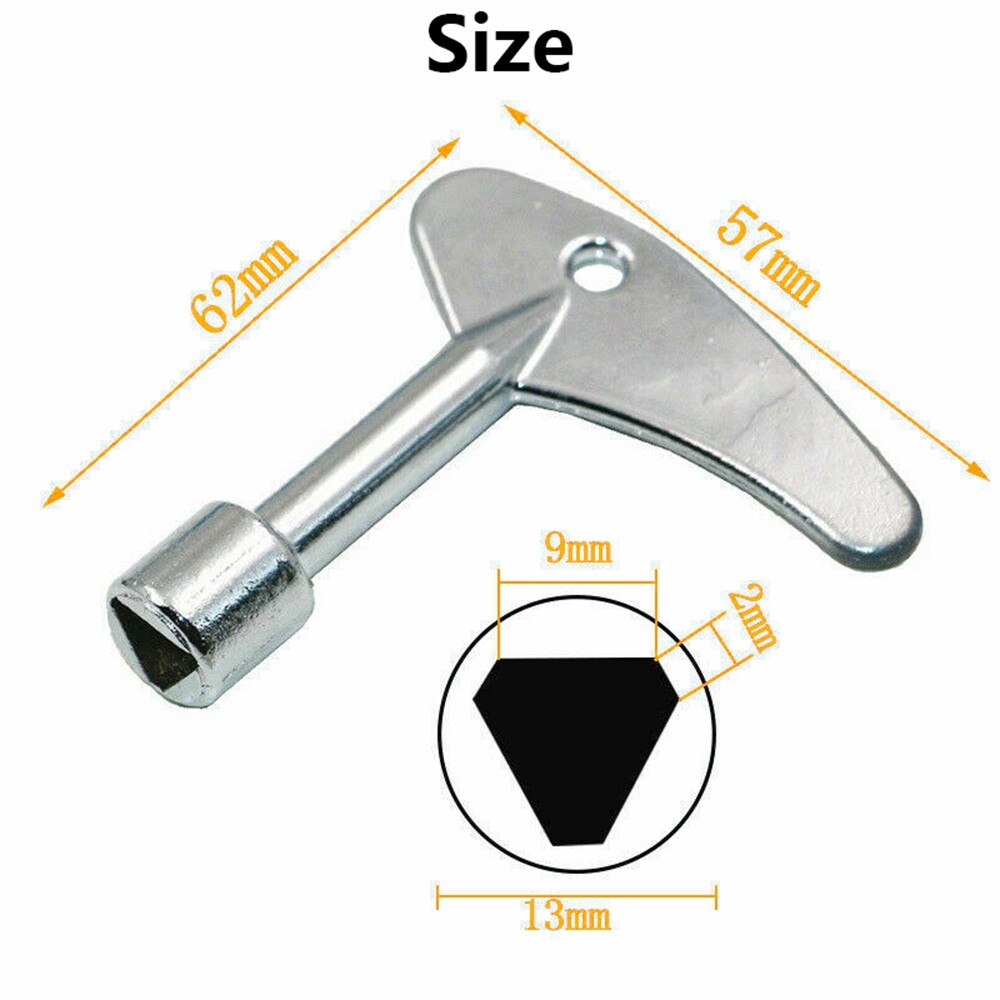 1PC Triangular Key Garbage Can Container Key Inside Triangular Control Cabinet - Image 3