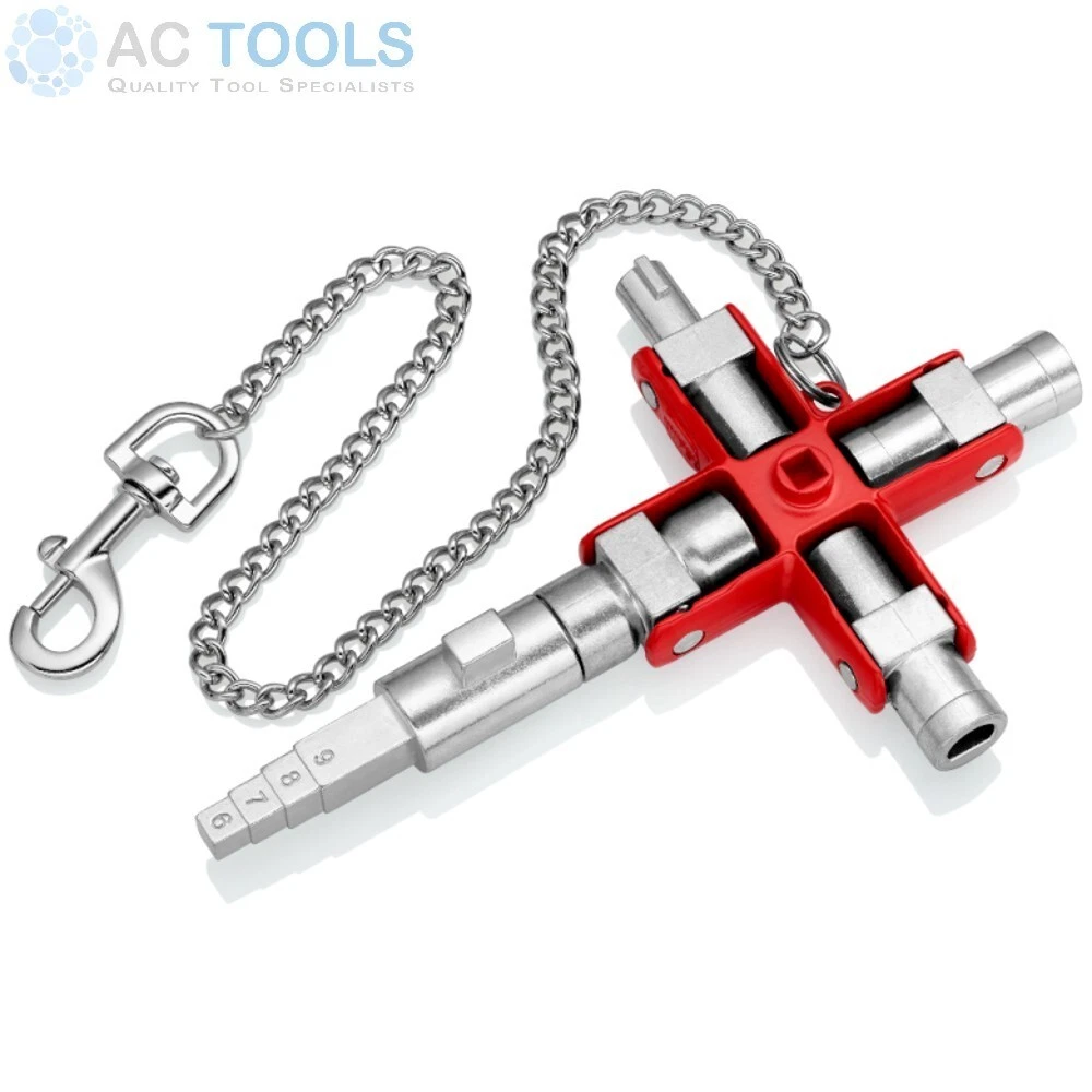 Knipex Construction Control Cabinet Key (Electrical, Plumbing) - 001106V01 - Image 2