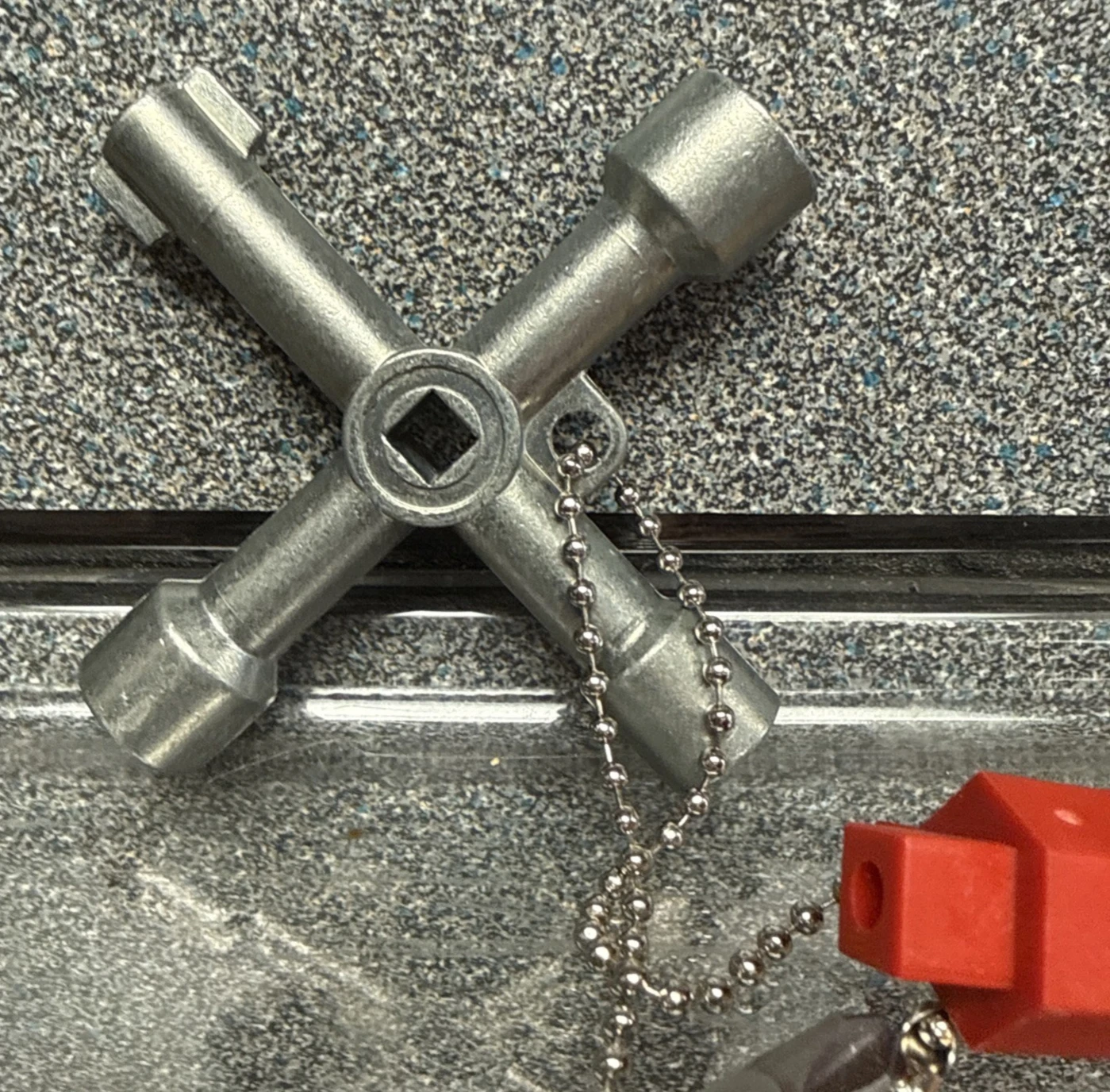 Knipex 2 3/4" Control Cabinet Key | 00 11 03 | Great Shape | Ships Fast - Image 7