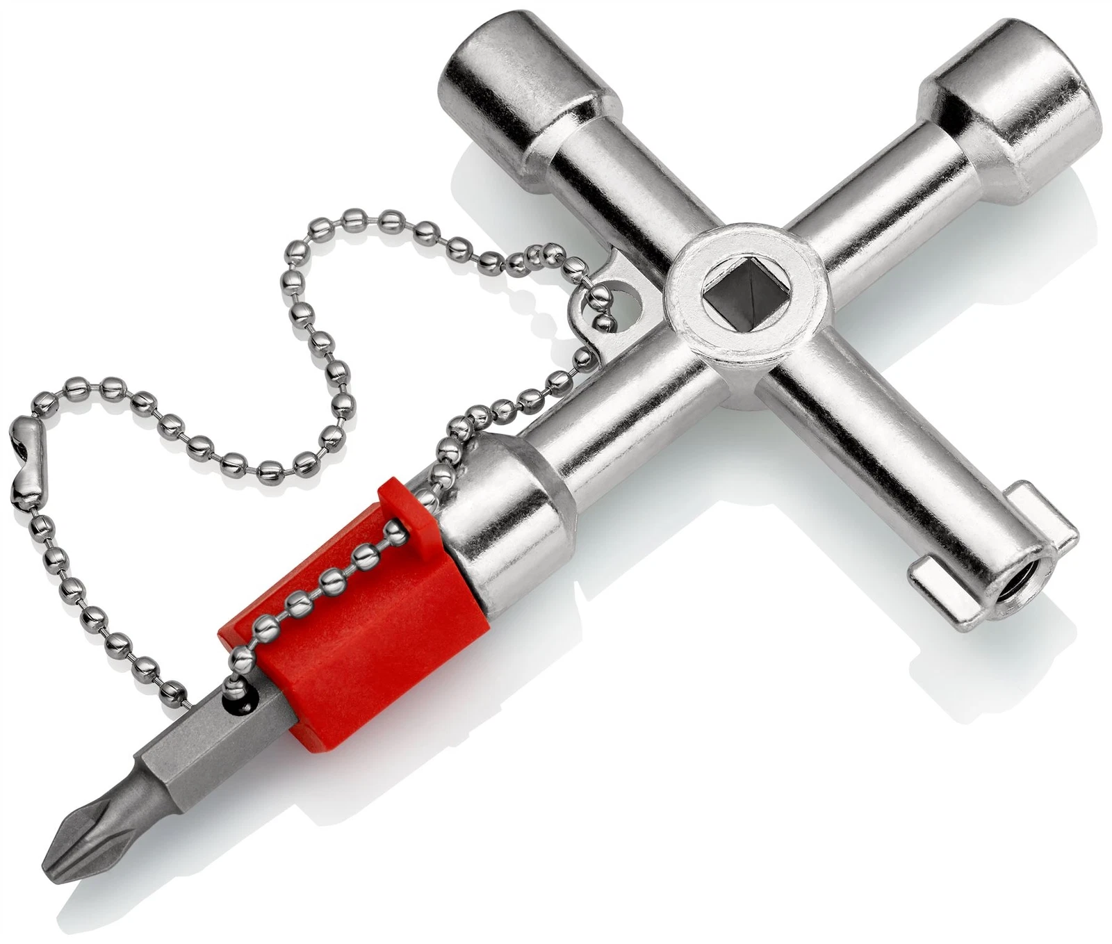 Knipex Control Cabinet Key Standard Cabinets Shut-Off Systems 76mm 00 11 03 - Image 2