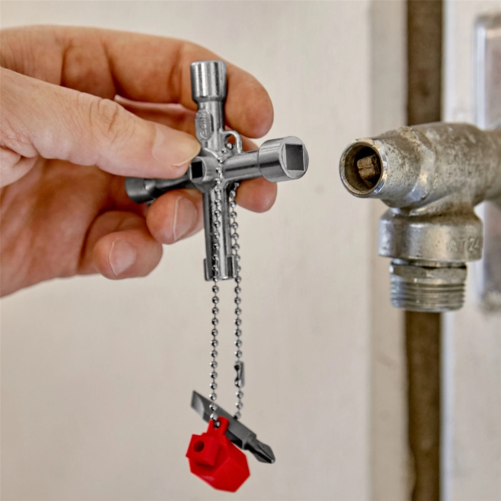 Knipex Control Cabinet Key Standard Cabinets Shut-Off Systems 76mm 00 11 03 - Image 7