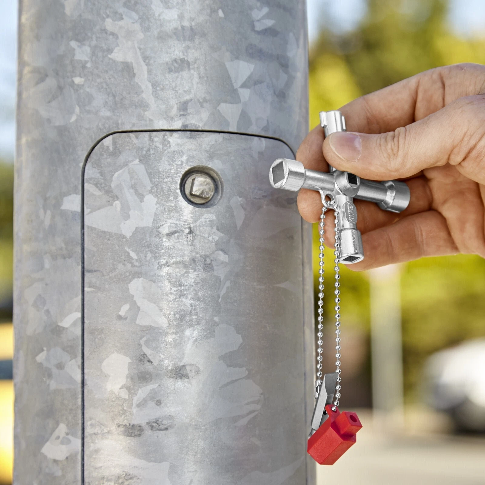 Knipex Control Cabinet Key 00 11 03 - Image 3