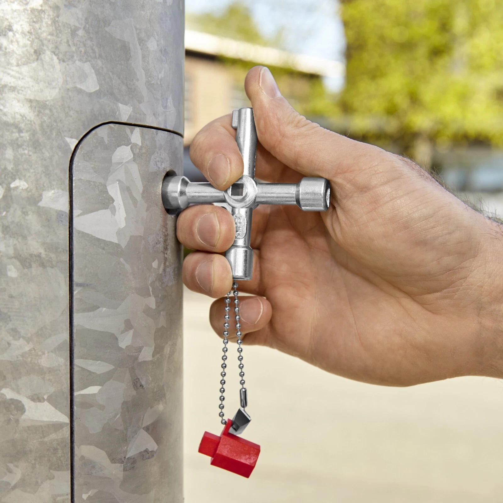 Knipex Control Cabinet Key 00 11 03 - Image 4