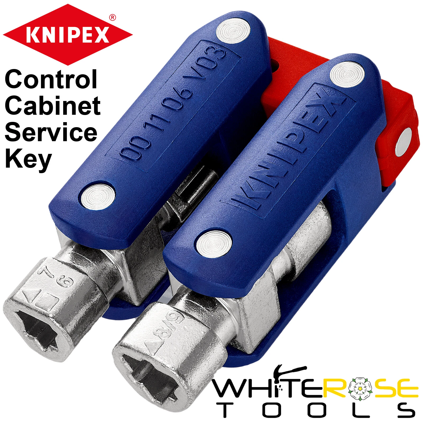 Knipex Control Cabinet Key Doublejoint Service Keys Plumbing 62mm 00 11 06 V03 - Image 1