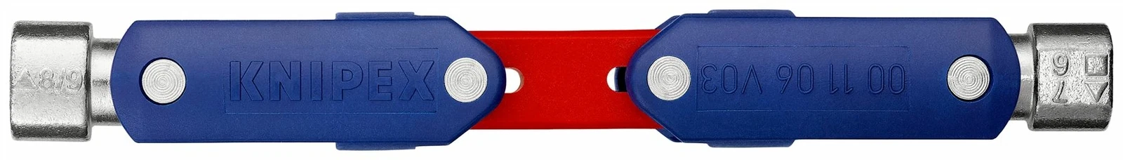 Knipex Control Cabinet Key Doublejoint Service Keys Plumbing 62mm 00 11 06 V03 - Image 6