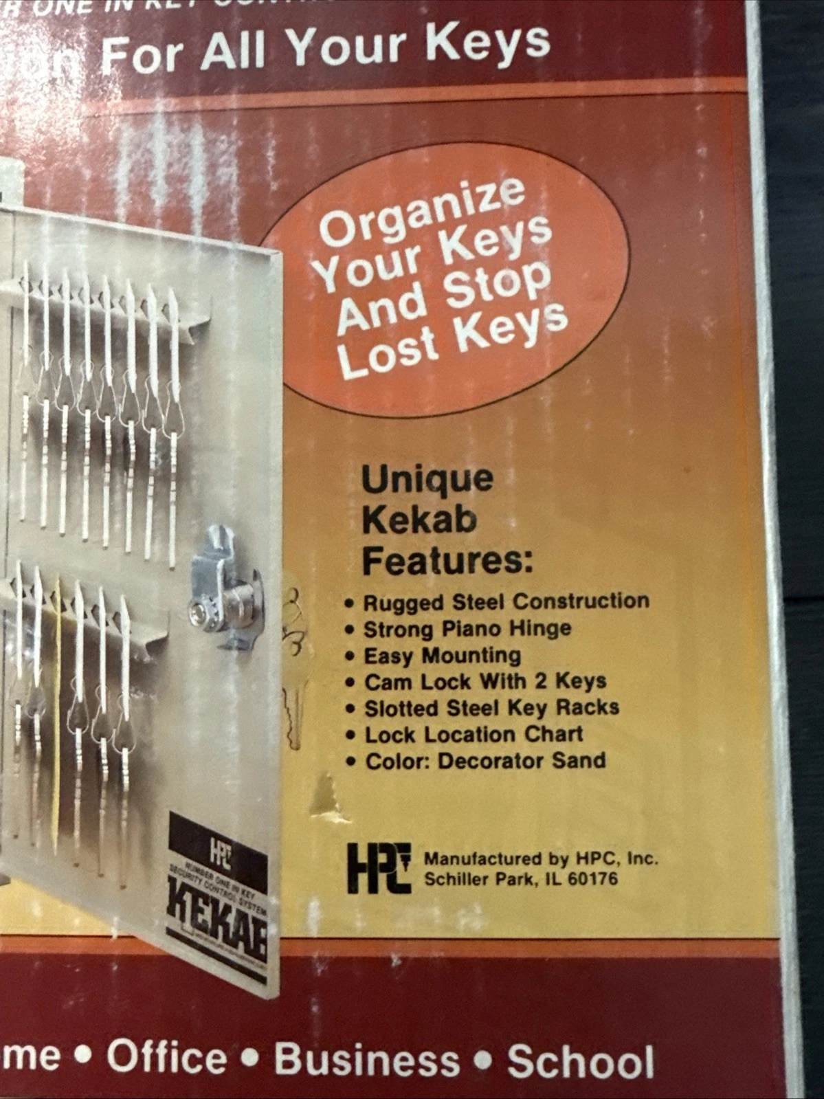 Kekab Armoire de commande à clés capacité clé - Image 2