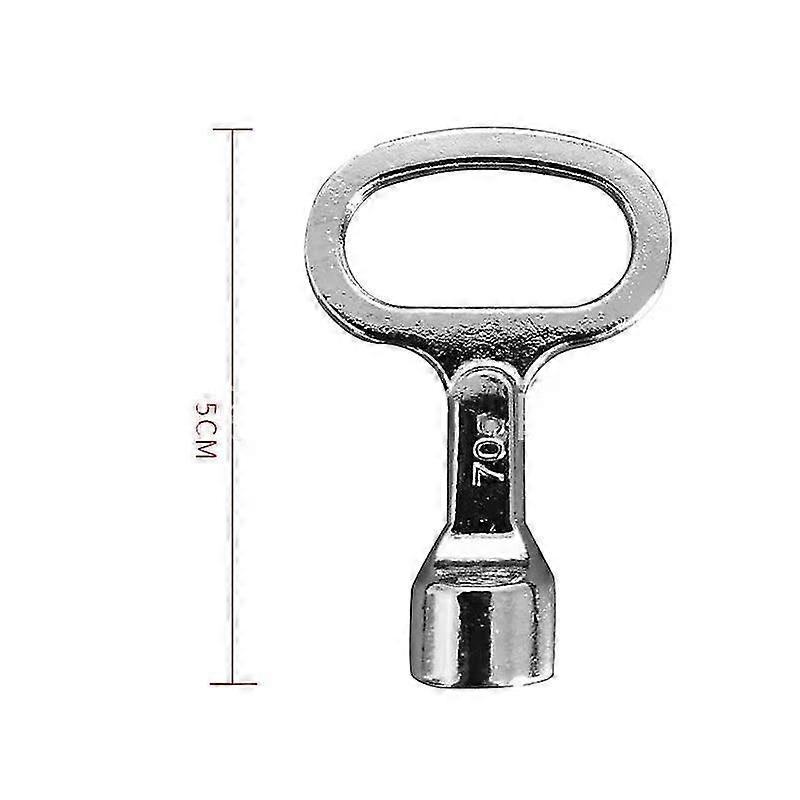 Chiavi triangolari in metallo Utility Cabinet Key Cabinet Key 5pcs - Image 2