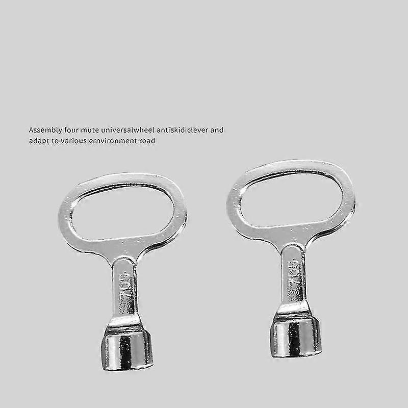 Chiavi triangolari in metallo Utility Cabinet Key Cabinet Key 5pcs - Image 3