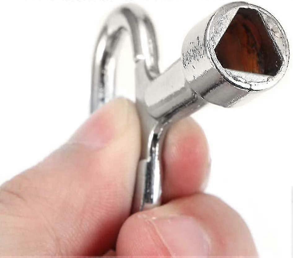 Chiavi triangolari in metallo Utility Cabinet Key Cabinet Key 5pcs - Image 4