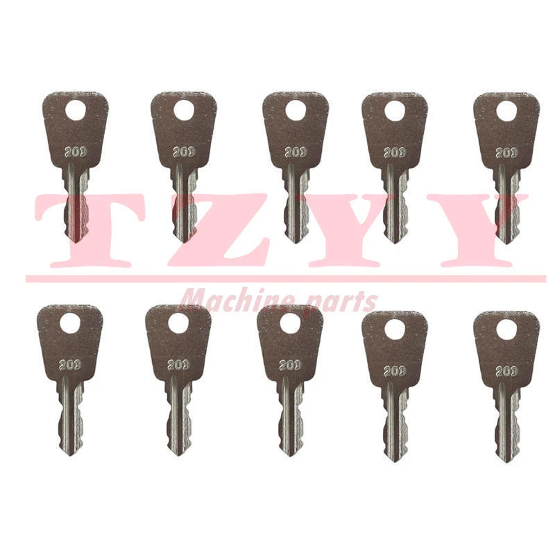 10 pièces pour ABB Robot IRC5 Clé d'armoire de commande 3HAC052287-002 engrenage automatique - Image 1