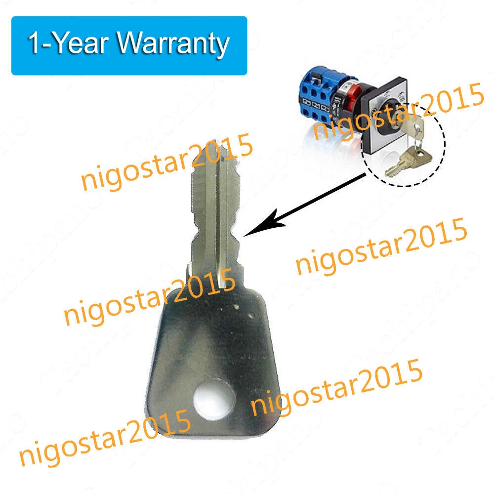 ABB Robot IRC5 Clé d'armoire de commande 3HAC052287-002 Clé de commutateur de vitesse automatique * - Image 1