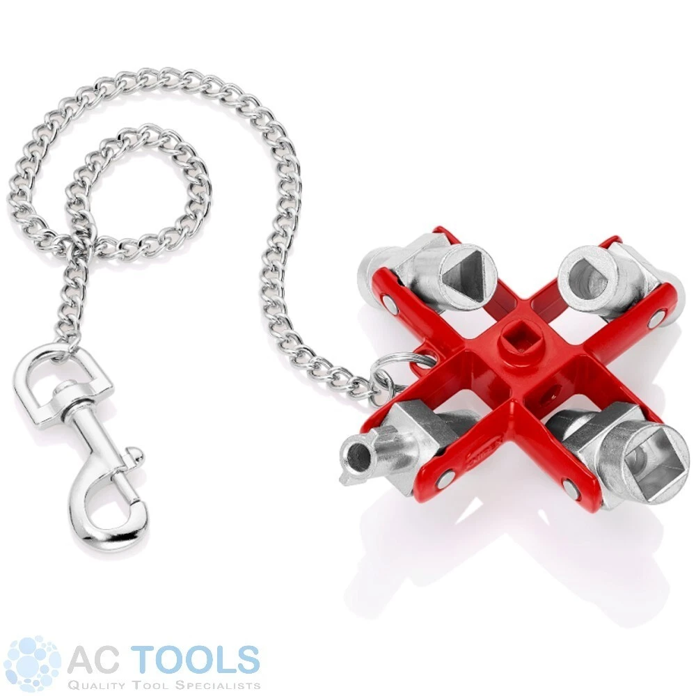 Knipex Universal Control Cabinet Key (Electrical, Plumbing) - 001106 - Image 2