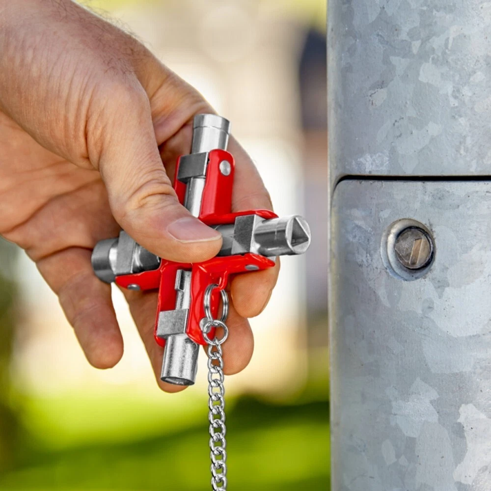 Knipex Universal Control Cabinet Key (Electrical, Plumbing) - 001106 - Image 4