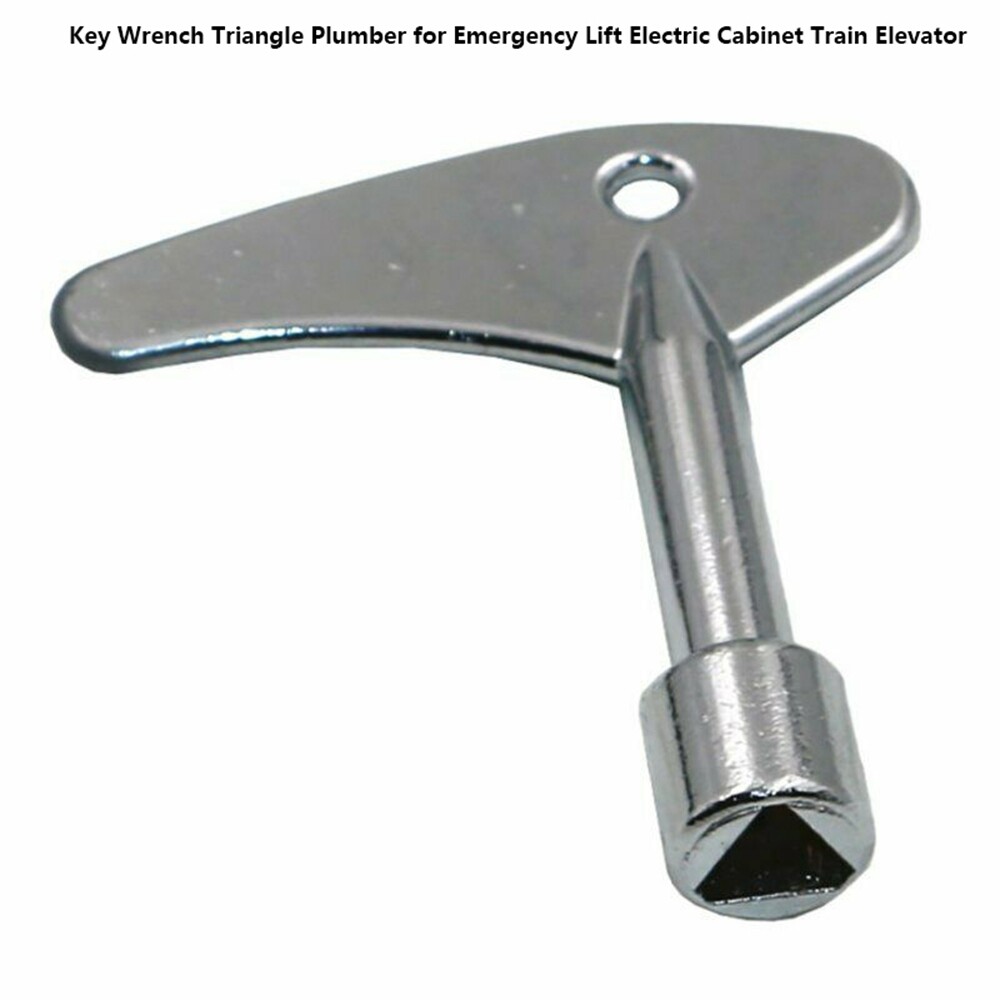 1PC Triangular Key Garbage Can Container Key Inside Triangular Control Cabinet - Image 2