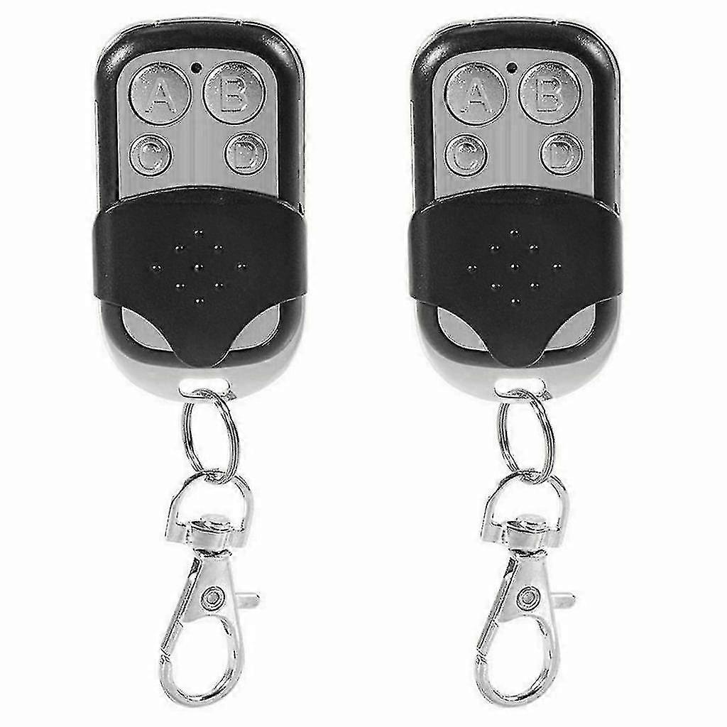 Remote Control Key Fob,4x Universal Remote Control Key Fob For 433mhz - Image 1