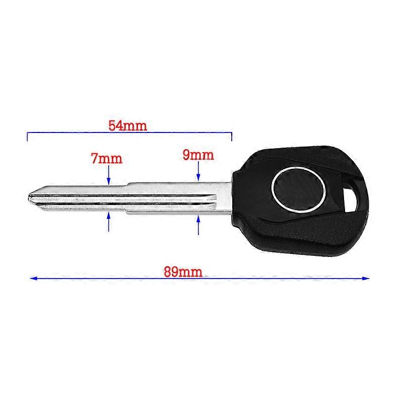 1 pz Nuovo sostituire Tranponder Key Case Moto Key Blanks Fit For Honda Moto Universal Key Embryo Nuovo aggiornamento - Image 3