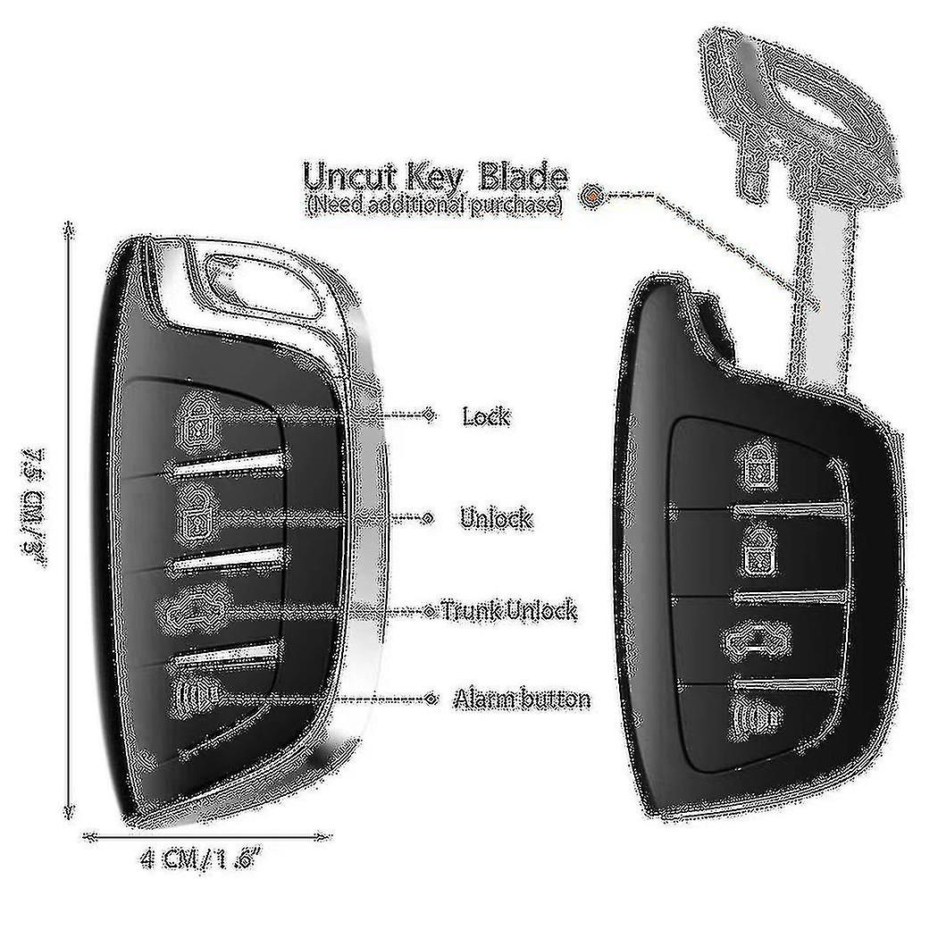 Per Xscs00en Universal Smart Remote Key 4 pulsanti per Vvdi Key Tool - Image 4