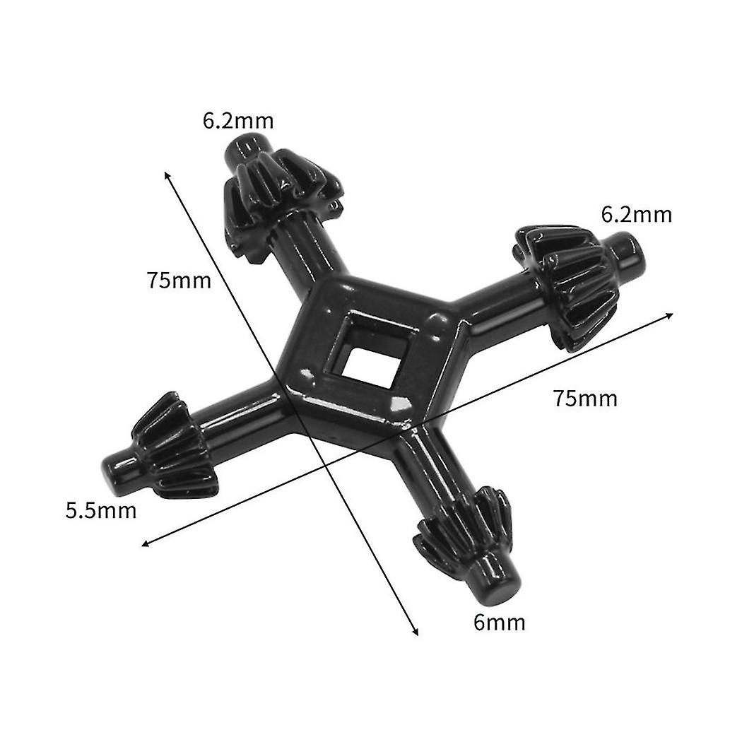 Chuck Key 4 In 1 Drill Chuck Key, Chuck Key For Drill Press Professional Master Chuck Key Universal - Image 3