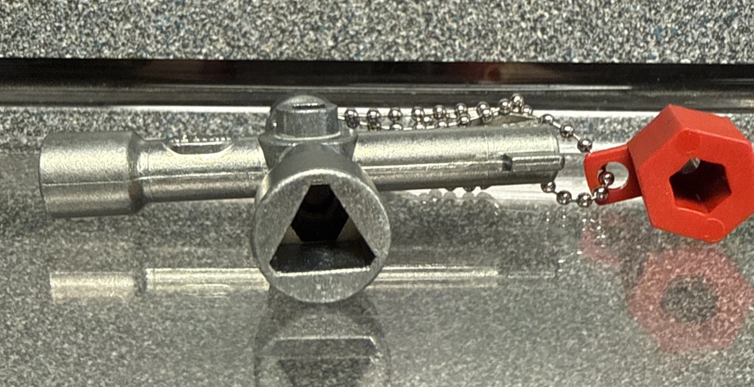 Clé d'armoire de commande Knipex 2 3/4" | 00 11 03 | Très bon état | Envoi rapide - Image 3