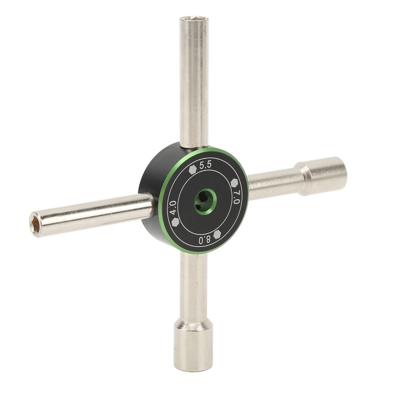 ˙ (Green) 4-Way Electric Control Cabinet Key Stainless Steel - Image 1