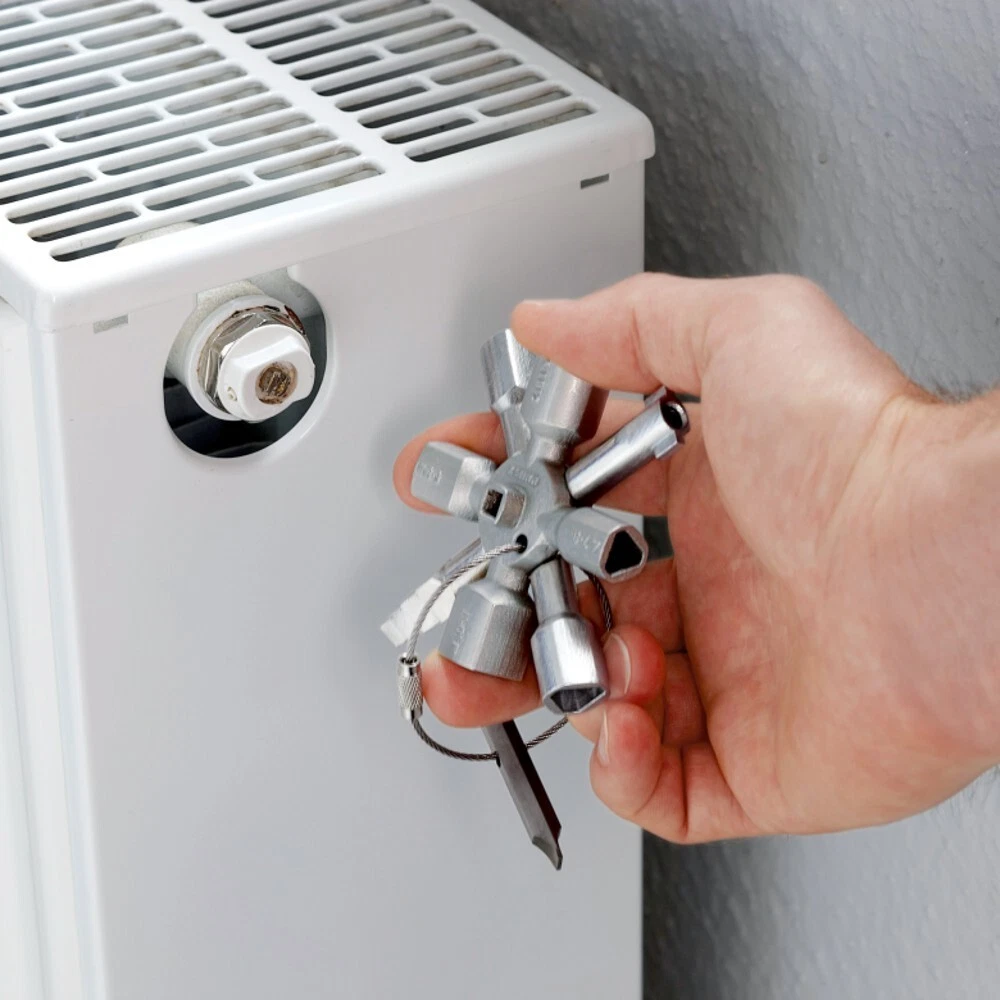 Knipex TwinKey Control Cabinet Key (Electrical, Plumbing, Switchboards) - 001101 - Image 8