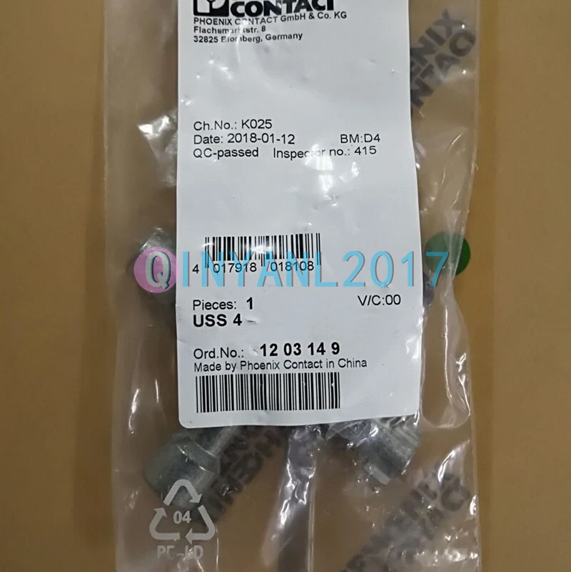 1PC Neuf phoenix contact USS 4 1203149 Clé armoire de commande - Image 1