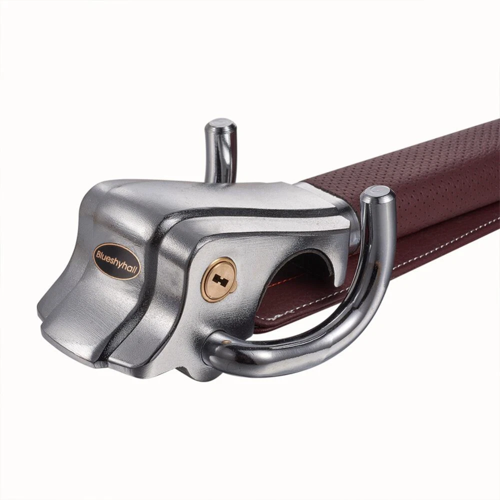 Universal Vehicle Car Steering Wheel Lock Anti-Theft Devices w/ 2 Keys Safety / - Image 6