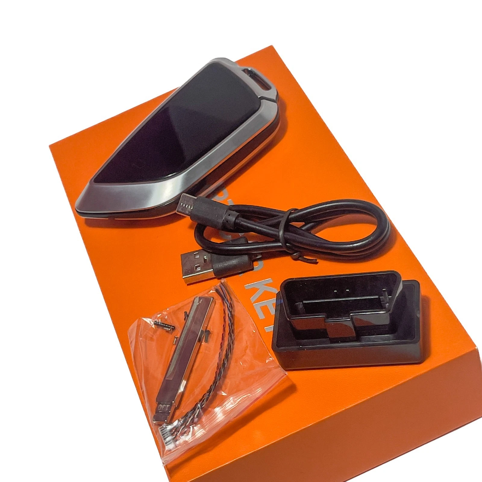 Smart LCD Clé de Voiture Écran Tactile PKE Kit d'Entrée Sans Clé Adaptateur OBD Universel Fob - Image 17