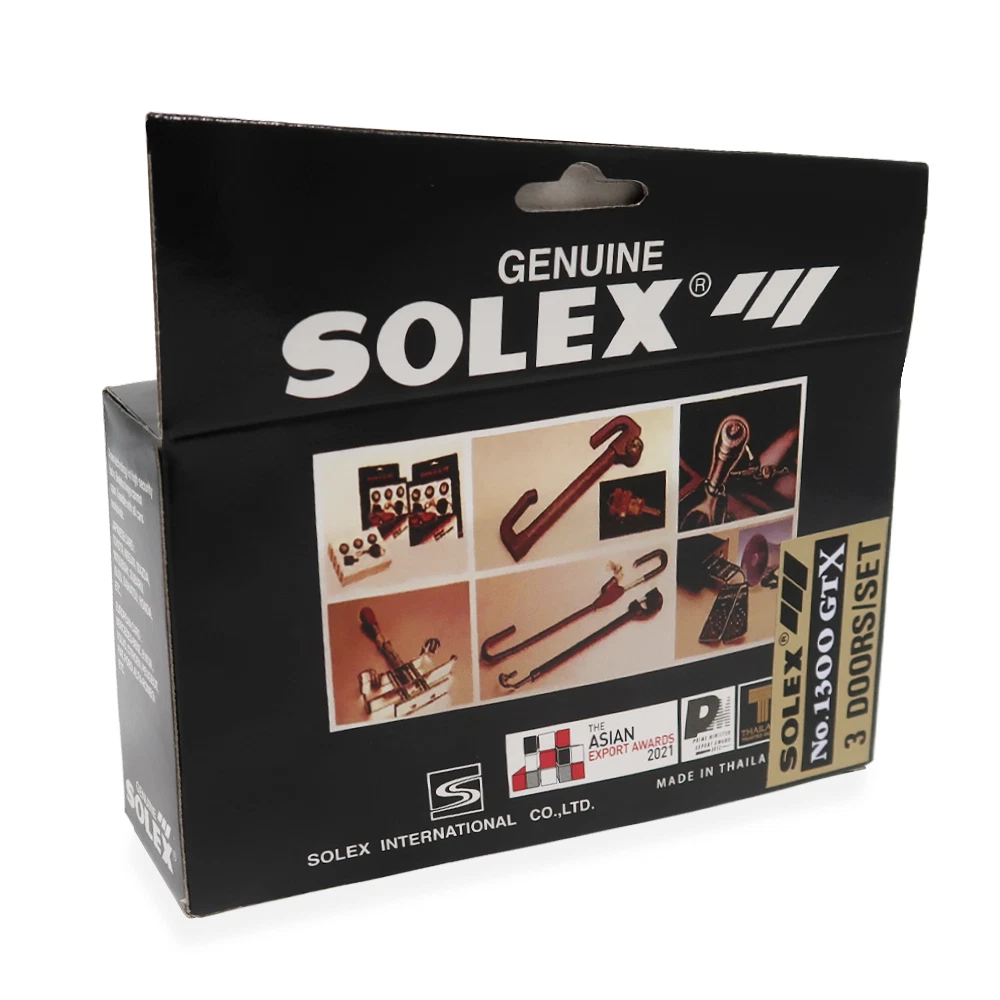 Serrures de sécurité Solex 3 portes antivol clé ronde HI-TECH (universelles) - Image 3